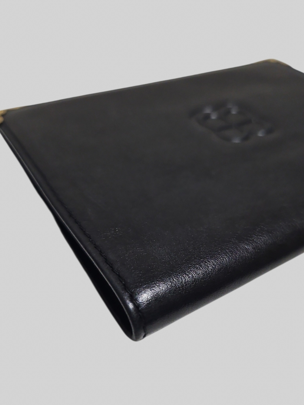Balenciaga Vintage BB Logo Leather Bifold Wallet - Picture 3 of 15